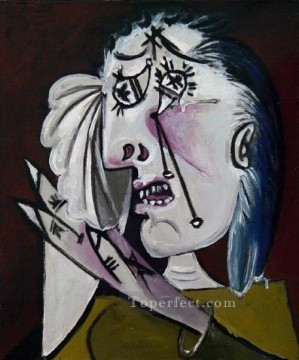 La femme qui pleure 4 1937 Cubismo Pinturas al óleo